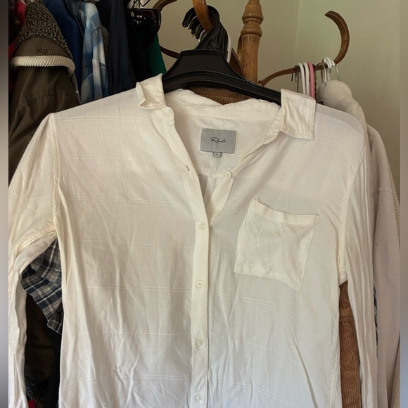 Rails "Hunter" shirt 
size small 
White - Picture 8 of 10